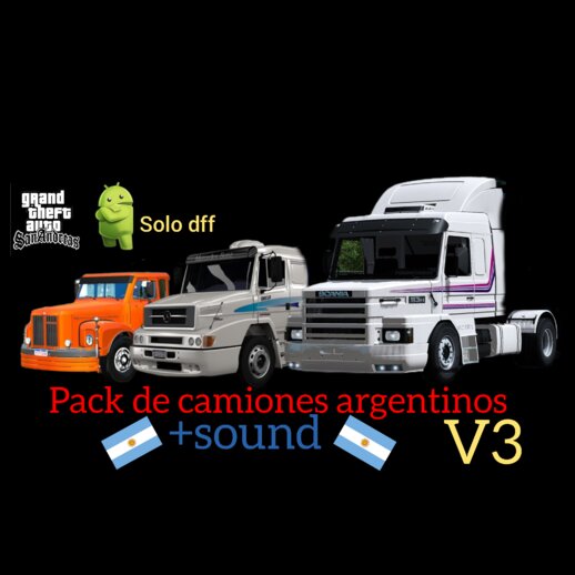 Pack De Camiones Argentinos Solo Dff & Sounds for Mobile
