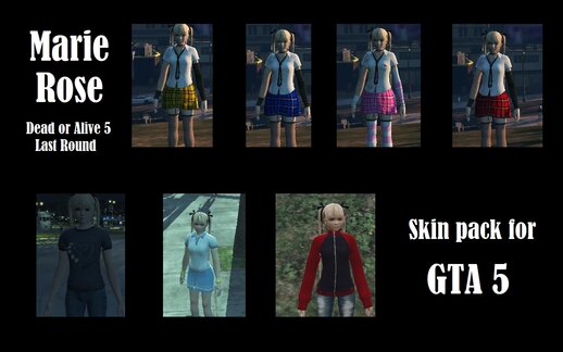Marie Rose (DoA5LR) Updated Pack (x4)
