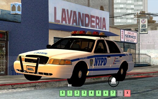 2011 Ford Crown Vic NYPD 46PCT for Mobile