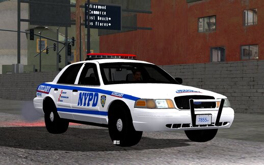 2011 Ford Crown NYPD Auxiliary MTS for Mobile