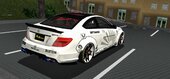 2014 Mercedes C63 Black Series Liberty Walk for Mobile