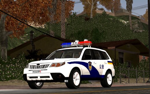 2011 Subaru R Chinese Police for Mobile