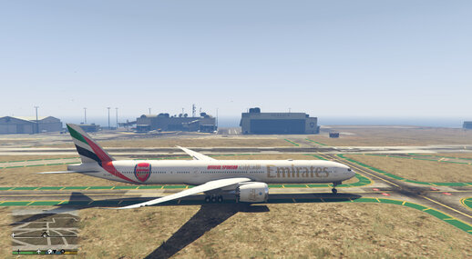 Fictional Emirates Arsenal livery for Boeing 777-9X