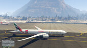 Fictional Emirates Arsenal livery for Boeing 777-9X