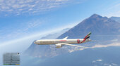 Fictional Emirates Arsenal livery for Boeing 777-9X