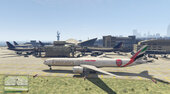 Fictional Emirates Arsenal livery for Boeing 777-9X