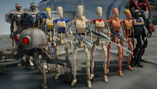 Star Wars - Separatists Droids Skin Pack 2