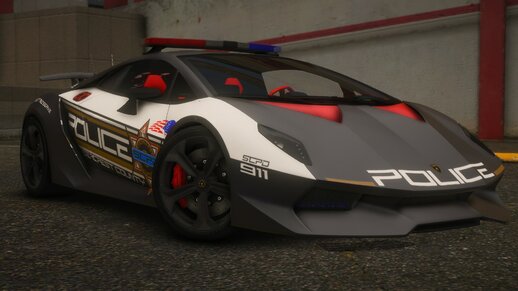 NFSHP: 2013 Lamborghini Sesto Elemento SCPD [Add-On | Sounds | Template]