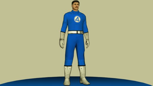 Mr Fantastic Skin [Fantastic Four First Step]
