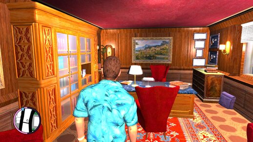 GTA Vice City Next Gen access Rosenberg's Office and HD Overhaul