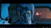 Policía motociclista T-1000 de Terminator 2 el juicio final de Mortal Kombat 1 metal liquido con brillo implementado CON EXPRESIONES FACIALES EN BOCA Y CEJAS Policía motociclista T-1000 de Terminator 2 el juicio final de Mortal Kombat 1 metal liquido