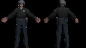 Policía motociclista T-1000 de Terminator 2 el juicio final de Mortal Kombat 1 normal CON EXPRESIONES FACIALES EN BOCA Y CEJAS