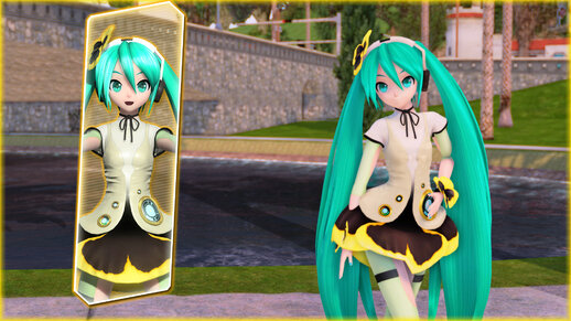 PDFT Hatsune Miku Pansy + Animated Face