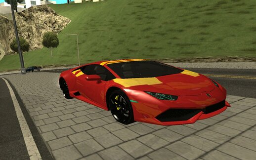 Lamborghini Huracan estilo Iro man