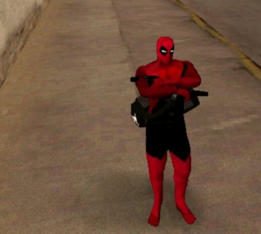 Deadpool Fake Red