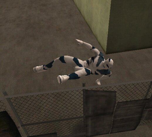 White Tiger Gimp Suit 