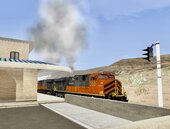Arcelor Mittal ES44AC with reverse cab