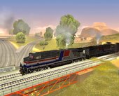 Amtrack ES44AC with reverse cab