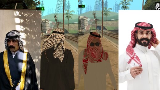 Arabs Skin Pack - Middle Eastern Arabs