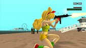 GTA SA Dragon Ball Bad Launch Skin