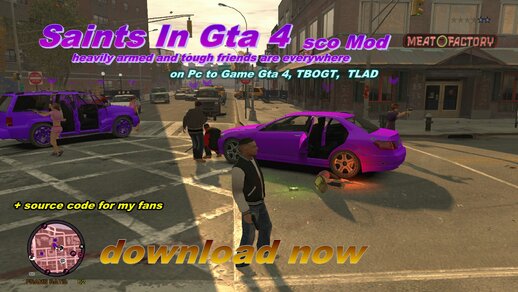 Saints in GTA 4 