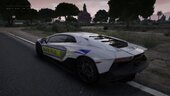 Lamborghini Aventador Yeni Trafik Polisi