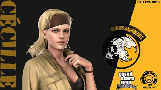 Cécille Cosima Caminades from Metal Gear Solid: Peace Walker