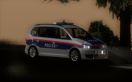 VW Touran 2010 Austrian Polizei V2.0