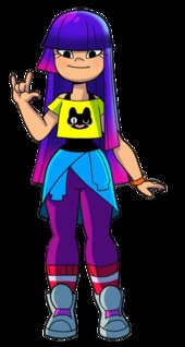 Miko Kubota o Me_K,O! de la serie Glitch Techs