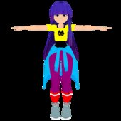 Miko Kubota o Me_K,O! de la serie Glitch Techs
