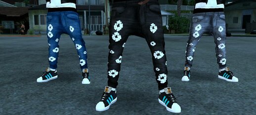 Denim Tears Sagged Jeans