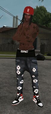 Denim Tears Sagged Jeans