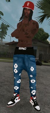 Denim Tears Sagged Jeans