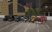 GTA LCS Cars Pack (+Beta) in GTA 3 Style