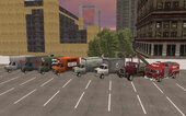 GTA LCS Cars Pack (+Beta) in GTA 3 Style