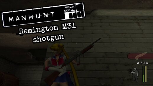 Manhunt Remington M31 Shotgun Weapon Skin Mod