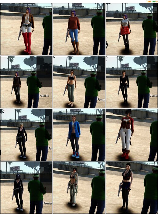 Random Female Skins 13