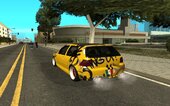 Volkswagen Golf R32 Yellow