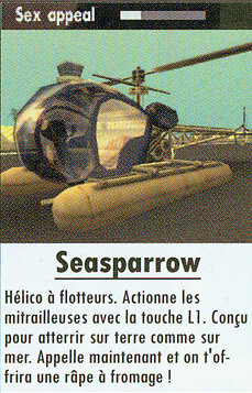 Beta Seasparrow and Sparrow