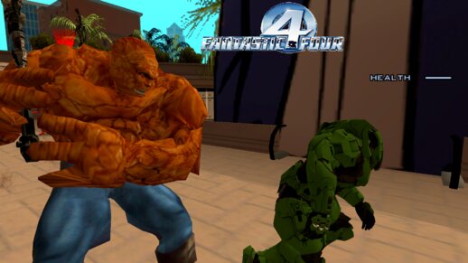The Fantastic Four of 2005 Skin Pack