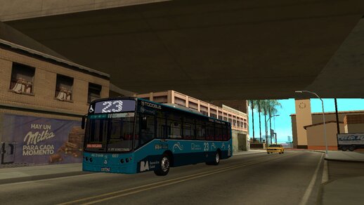 Linea 23 Todo Bus Agrale MT17 LE Rio Grande  Interno 607 Euro V V2