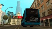 Linea 23 Todo Bus Agrale MT17 LE Rio Grande  Interno 607 Euro V V2
