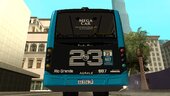 Linea 23 Todo Bus Agrale MT17 LE Rio Grande  Interno 607 Euro V V2