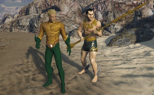 AQUAMAN - NAMOR DELUXE [ Addon Ped ]