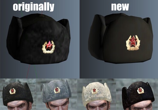 Russian Hat Texture