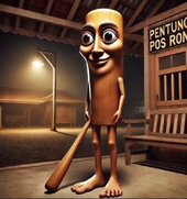 Tung Tung Tung Sahur colaboración con FNAF de italian brainrot