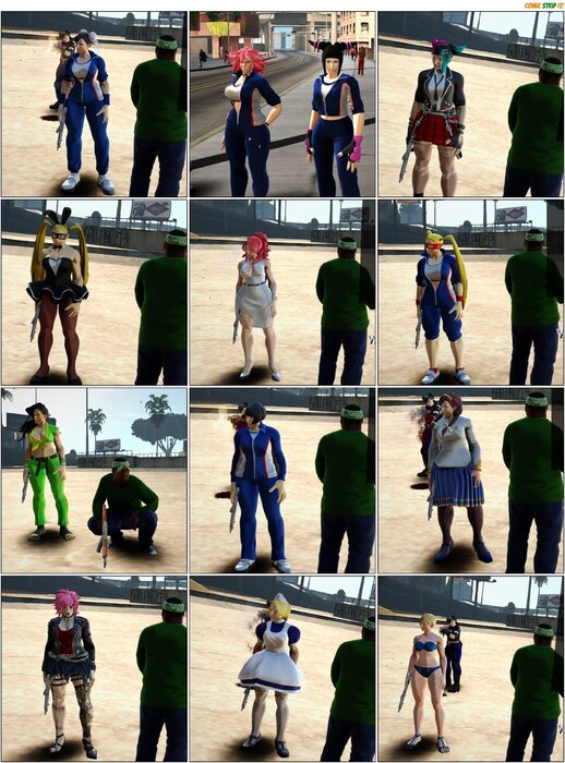 Mega Street Fighter V Girl Packs