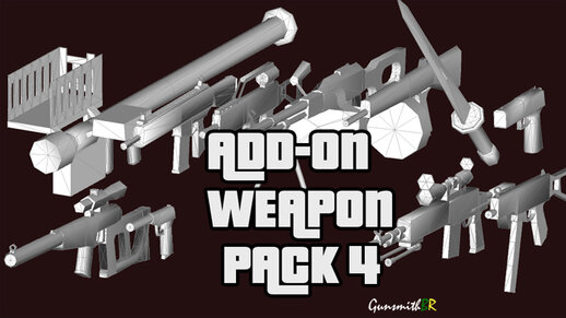 Add-On Weapon Pack 4 (SA style)