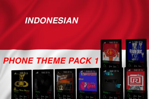 Indonesian Phone Theme Pack 1
