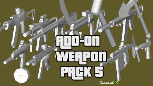 Add-On Weapon Pack 5 (SA style)
